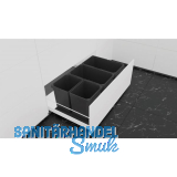 VS ENVI Free Pro Abfalltrennsystem KB 800/H�he 326 mm Lava