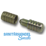 F�hrungsd�bel 2-teilig 8x22 mm Stahl gelb verzinkt