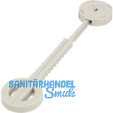 SISO Arbeitsplattenverbinder FIX-A-LOT f�r Arbeitsplatten ab 10 mm, KS hellgrau