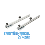 Tischplattenverl�ngerung Tiver, Alu chrom eloxiert