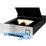 RITTER Einbau-Sockelsauger SES 10 Edelstahl-Optik