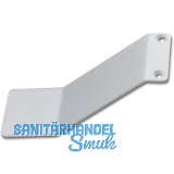 JUNIE Gleitwinkel, Breite 60 mm, L�nge 160 mm, Stahl wei�