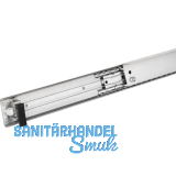 Ausziehtischf�hrung TOPSLIDE, Auszugsweg 720 mm, L�nge 1200 mm, Stahl/Aluminium