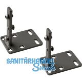 PEKA Fronthalter-Set KB 150 mm, Slim, Stahlblech Anthrazit