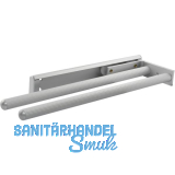 Geschirrtuch-Auszug Pluto 2-armig 330 mm Alu eloxiert matt