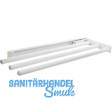 Geschirrtuch-Auszug Pluto 3-armig 444 mm Alu Wei�