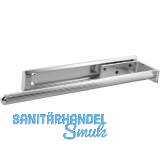 Geschirrtuch-Auszug Pluto 1-armig 448 mm Alu eloxiert gl�nzend