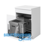 PEKA Abfallsystem Oeko Complet KB 550/600 T 540 mm Anthrazit