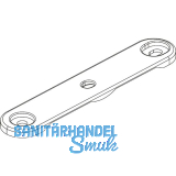 H�henausgleich Alu 77 FRONTSLIDE Kunststoff grau