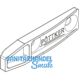 Ausgleichssicherung Alu 77 FRONTSLIDE Kunststoff silber Ausgleichssicherung Alu 77 FRONTSLIDE Kunststoff silber