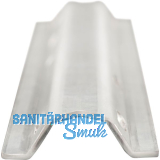 V-Leiste L�nge 850mm, Breite 60mm, Nuttiefe 16mm, Stahl verzinkt