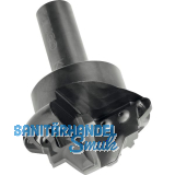 Profilfr�ser f�r V-Leiste, Nutbreite 60mm, Nuttiefe 16mm, Schaft� 25mm