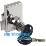 SISO Zylinder Glast�rschloss Vetro-Double verschiedensperrend, Zamak verchromt