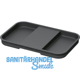 NINKA Einzeldeckel klein eins2top 4,2/5,5/8 Liter Dunkelgrau