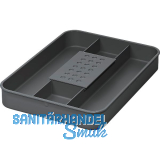 NINKA Schale Bio gro� eins2top 12/17/26/32 Liter Dunkelgrau