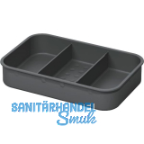 NINKA Schale klein eins2top 4,2L/5,5/8L Liter Dunkelgrau