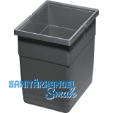 NINKA Abfallbeh�lter 13,5 Liter Dunkelgrau