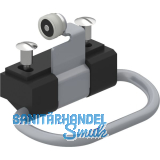 PEKA Fu�pedal Stahlblech matt-verchromt