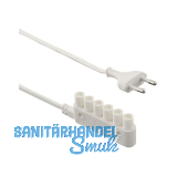 ELEKTRA Verteiler 6-fach Mini-Stecksystem, 230 V, L�nge 3000 mm