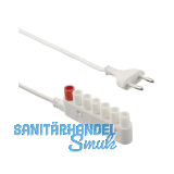 ELEKTRA Verteiler 6-fach + 1 codiert Mini-Stecksystem, 230 V, L�nge 3500 mm