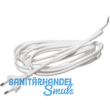 Anschlussleitung mit Euro-Flachstecker, L 3000 mm, eine Seite mit Aderendh�lsen,