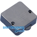 ELEKTRA Tastschalter 230 V, Kunststoff schwarz