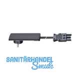 EVOline Plug-Anschlussleitung mit GST Kupplung, 1,5 m, Kunststoff schwarz