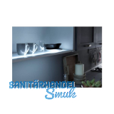 L&S Lichtboden Paris L: 462mm, 6W, 4000K Neutralwei�, edelstahlfarbig