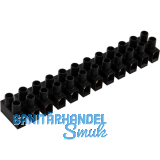 Klemmleiste EKL2, Querschnitt 2,5-10 mm, 12 Pole schwarz