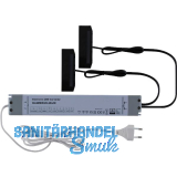 L&S LED-Netzger�t NG51, 12 V/DC, 2 Stk. 10-fach Verteiler, Leistung 100 W