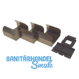 L&S Einbauset zu Aluprofil MECCANO MEC-2, alufarbig