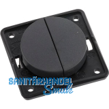 BERKER Integro Flow/Pure Serienschalter anthrazit matt