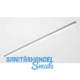 L&S Aufbauprofil Nubio nickelfarbig 3000 mm inkl. Abdeckung opal