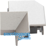 L&S Innenecke zu Profil Nubio vernickelt matt