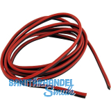 LED-Kabel rot schwarz 2-polig, LIYZ 2x1