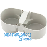 BERKER Integro Ber�hrungsschutzdose 2-fach