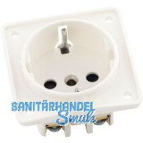 BERKER Integro Schuko-Steckdose mit erh�htem Ber�hrungsschutz, polarwei� matt