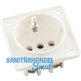 BERKER Integro Schuko-Steckdose, polarwei� matt