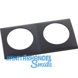 BERKER Integro Flow Rahmen 2-fach anthrazit matt