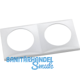 BERKER Integro Flow Rahmen 2-fach chrom matt lackiert