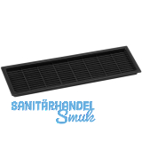 L�ftungsgitter 227 x 123 mm Kunststoff Schwarz