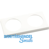 BERKER Integro Pure Rahmen 2-fach polarwei� gl�nzend