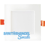 MCLED Einbauleuchte ToroS 9W 4000K 120x120mm wei�