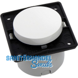 BERKER Integro Ausschalter vorkonfektioniert polarwei� gl�nzend ohne Rahmen