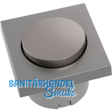 BERKER Integro Pure Ausschalter vorkonfektioniert Edelstahl Effekt