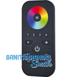 MCLED RF-Fernbedienung RGBW 4 Kanal schwarz inkl. Wandhalterung