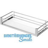 VS SUB Side Ablage-Set Artline 90� KB 300 mm Silber/Wei�/Glas satiniert