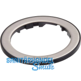 EVOline One Abdeckring schwarz/Edelstahl