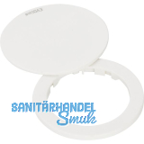 EVOline One Abdeckring mit Drehdeckel wei�