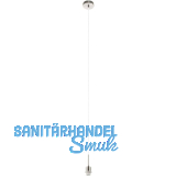 EGLO H�ngeleuchte Pasteri Pro 1 x E27 ohne Schirm, f�r Schirm 150-530 mm nickel